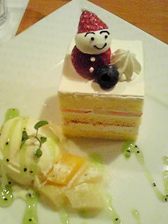 クリスマスサンタケーキ